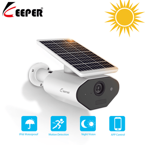 keeper Outdoor Solar Powered Security Camera