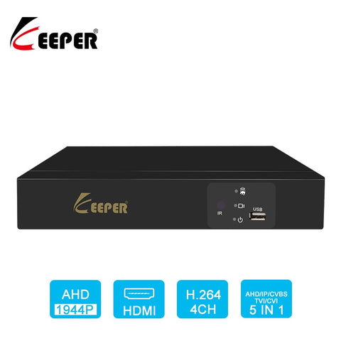 KEEPER 4 Channel 1944P 5 In 1 DVR Video Recorder